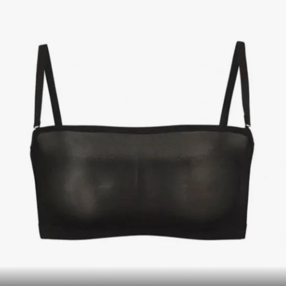 🌷Skims Sheer Sculpting Bandeau in black